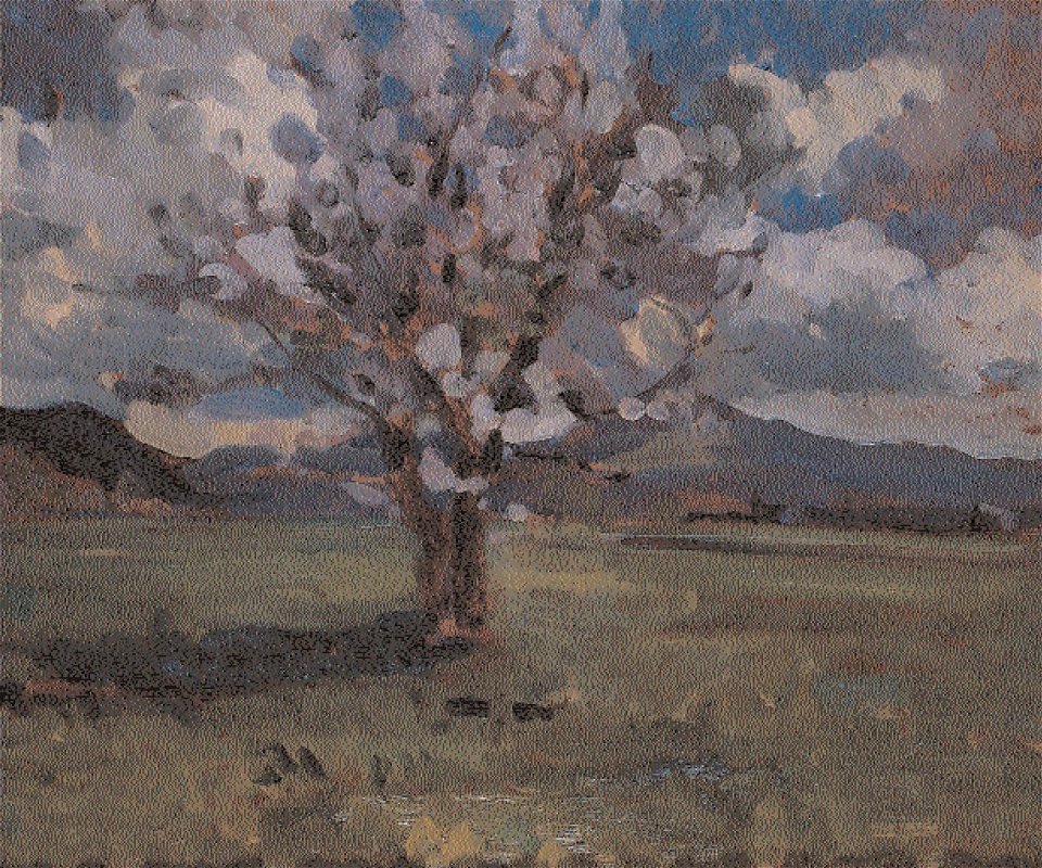 Thorma Blooming Apple Tree 1929