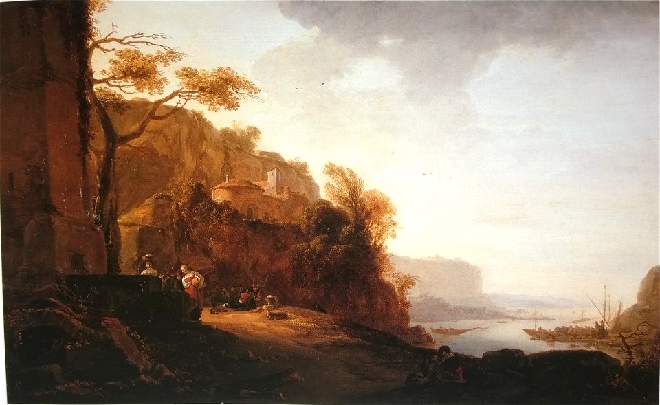 Thomas Wijck - Italian Coastal Landscape
