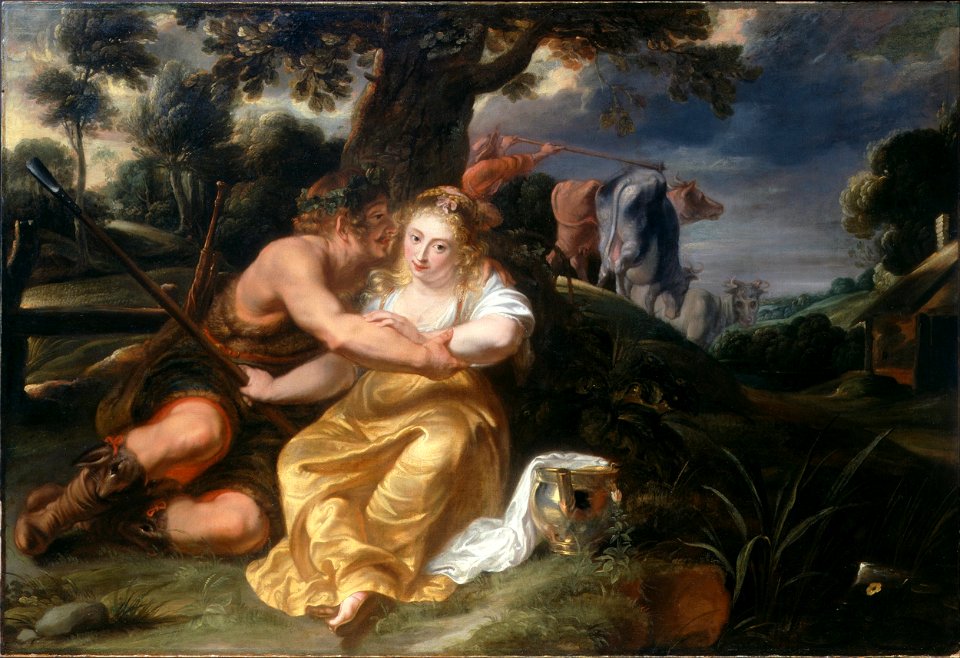 Thomas, Jan - Shepherd and Shepherdess - Google Art Project