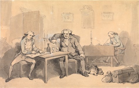 Thomas Rowlandson - Rowlandson and Wigstead on Tour - Google Art Project
