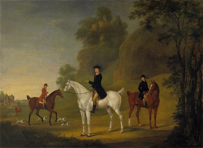 Thomas Stringer - Lord Bulkeley and his Harriers, his Huntsman John Wells and Whipper-In R. Jennings - Google Art Project