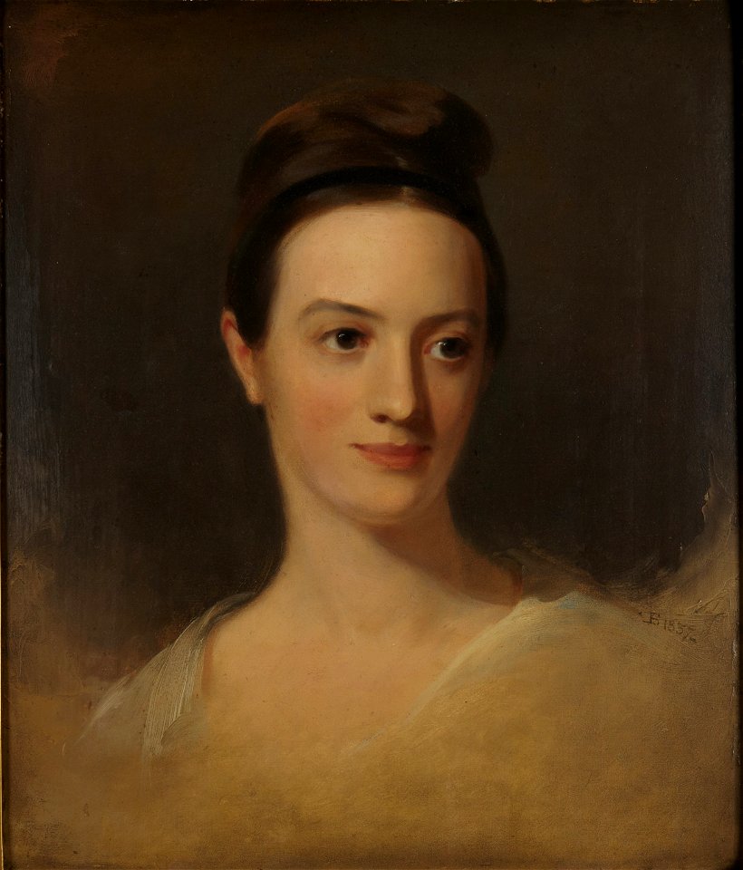 Thomas Sully - Mrs. William Alston (Caroline Thomas, daughter of Robinson Thomas) - y1958-31 - Princeton University Art Museum