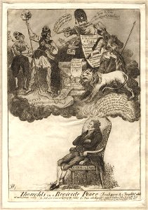 Thought on a regicide peace' (Edmund Burke) by Hannah Humphrey