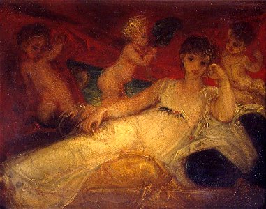 Thomas Stothard (1755-1834) - Lady Reclining - N01836 - National Gallery