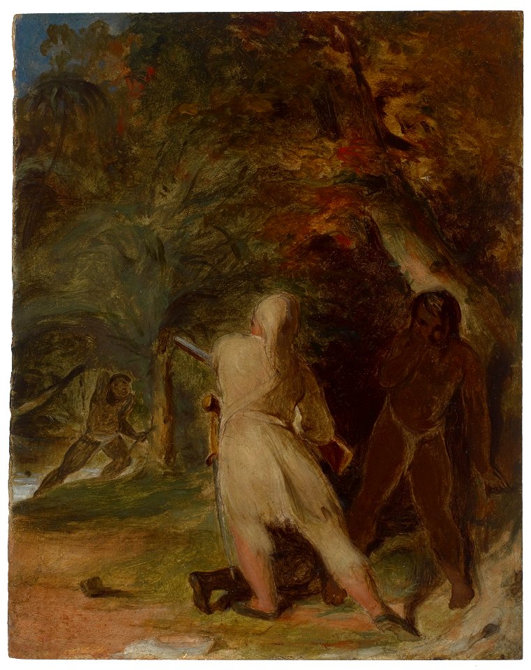 Thomas Sully - Saving the Life of Friday - 28.10 - Museum of Fine Arts