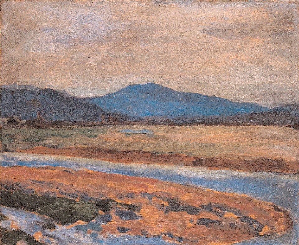 Thorma Landscape in Nagybánya 1930s