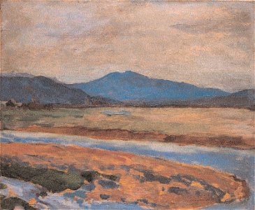 Thorma Landscape in Nagybánya 1930s