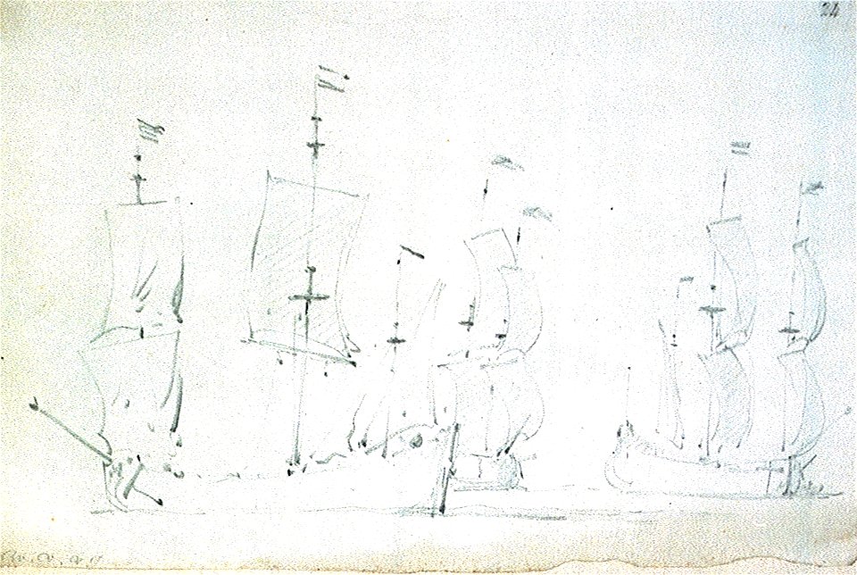 Three flutes under sail RMG PW6883