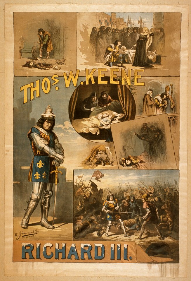Thos. W. Keene. Richard III LCCN2014636037