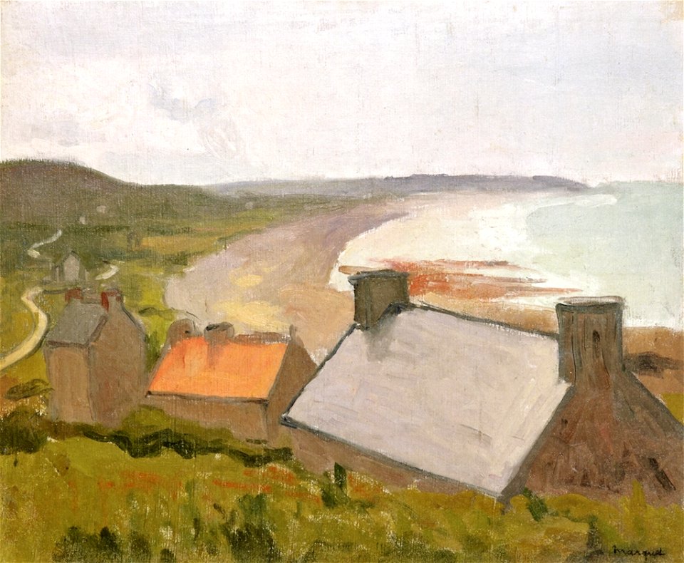 Three Roofs, La Percaillerie Albert Marquet (1901)
