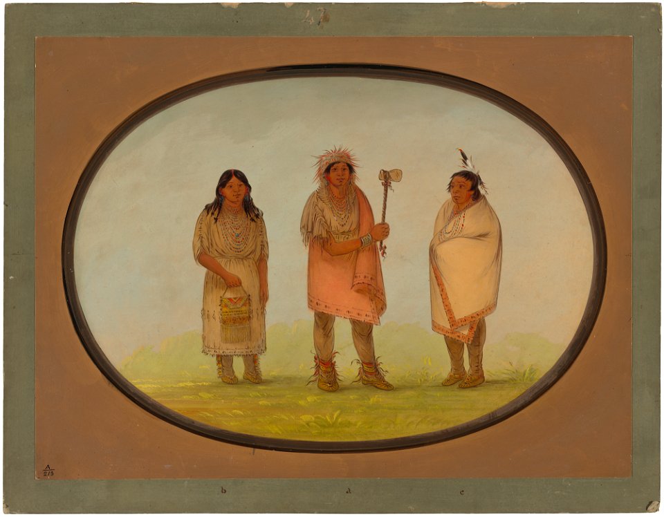 Three Piankeshaw Indians C17251