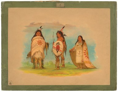 Three Riccarree Indians C16965