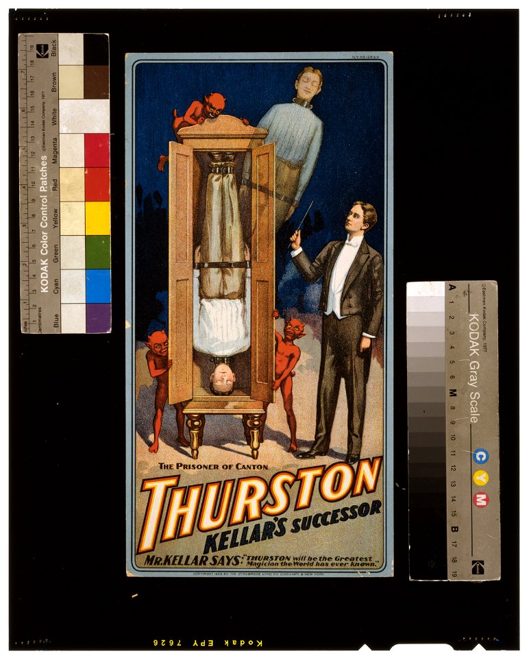 Thurston Kellar's successor. LCCN2014635620