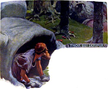 Thor bei Skrymir