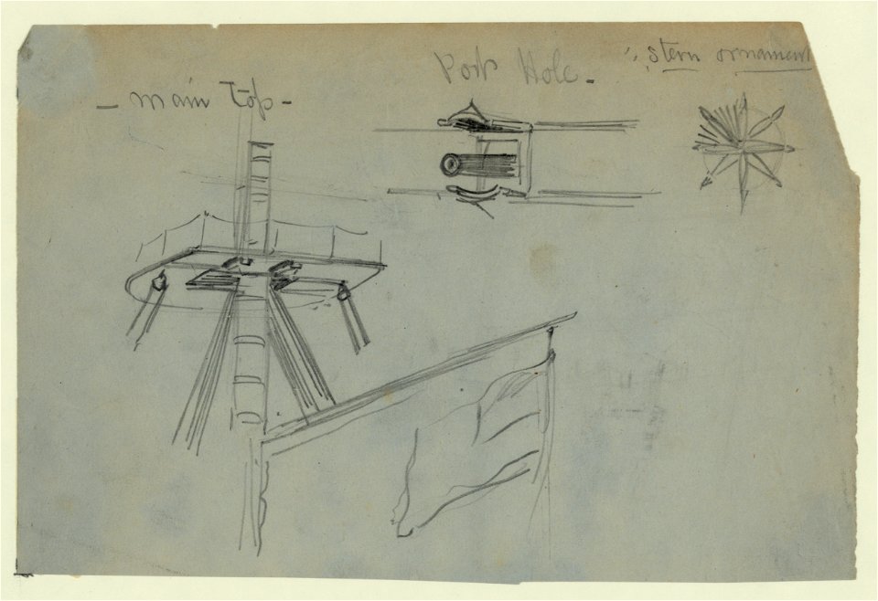 Three details of ship design LCCN2004660027