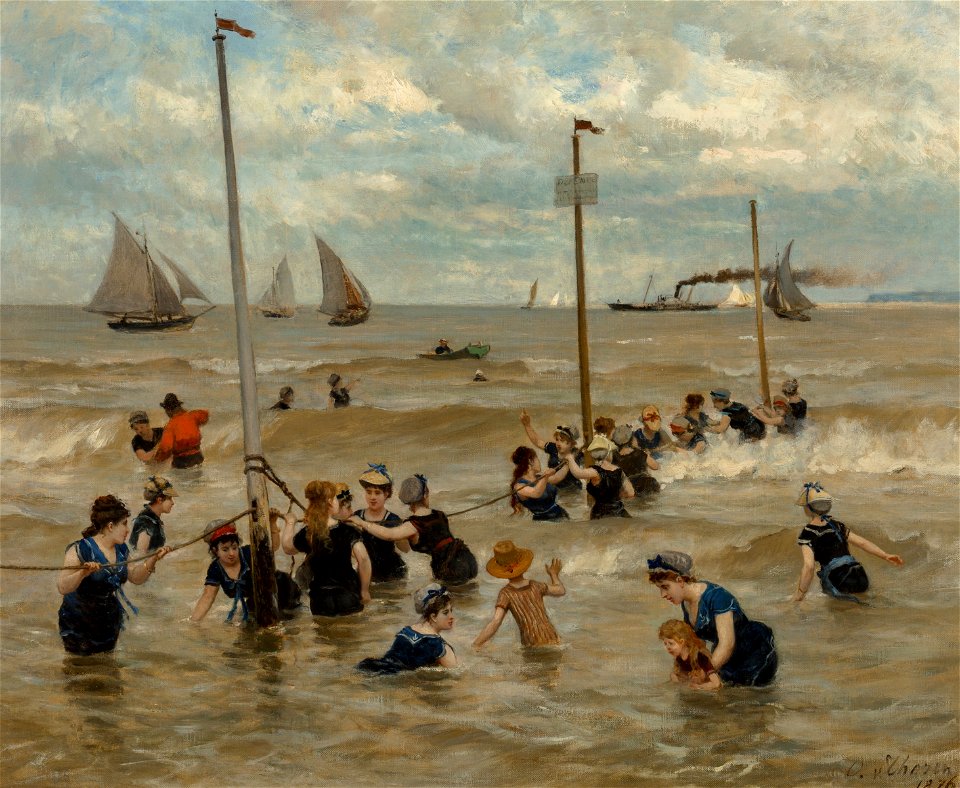 Otto von Thoren - Baden am Meer (1876)