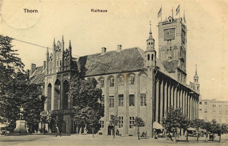 Thorn, Westpreußen - Rathaus (Zeno Ansichtskarten)