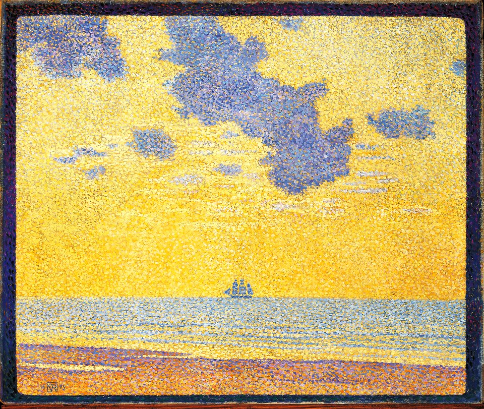 Théo van Rysselberghe - Big Clouds - 79.287 - Indianapolis Museum of Art