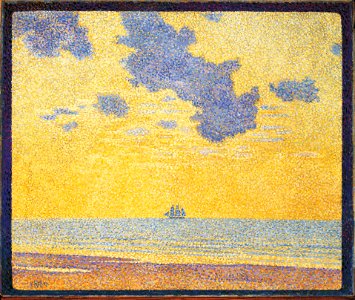 Théo van Rysselberghe - Big Clouds - 79.287 - Indianapolis Museum of Art