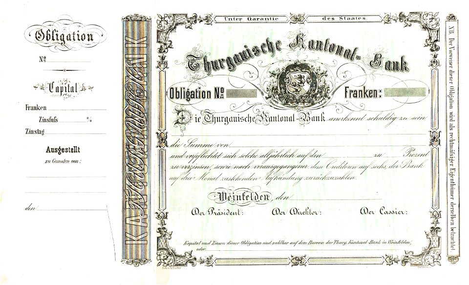 Thurgauische Kantonalbank 1880