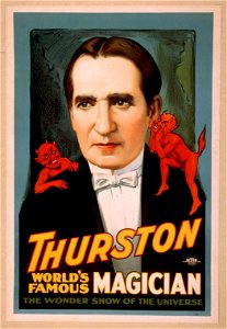 Thurston, world's famous magician the wonder show of the universe. LCCN2014636954