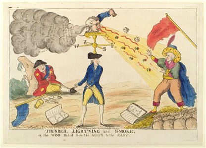 Thunder, lightning and smoke by W. Dickie
