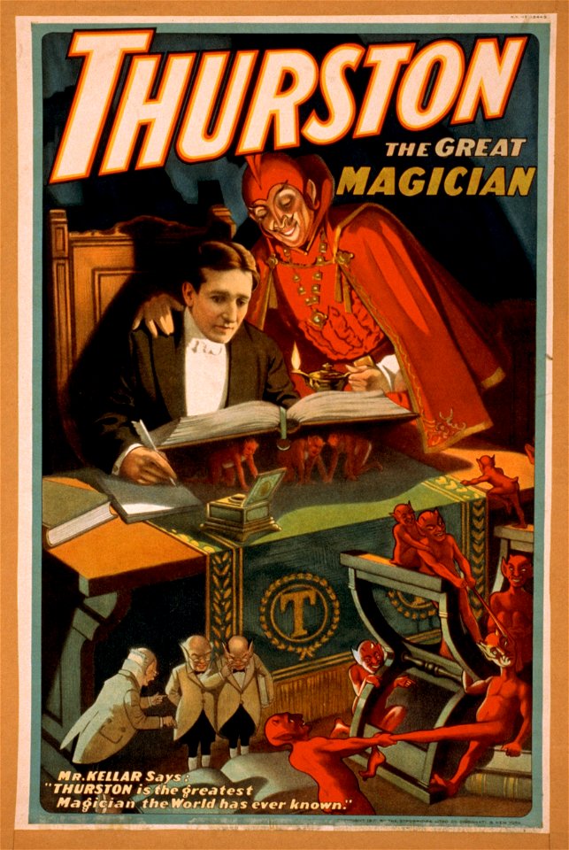 Thurston the great magician LCCN2014636950