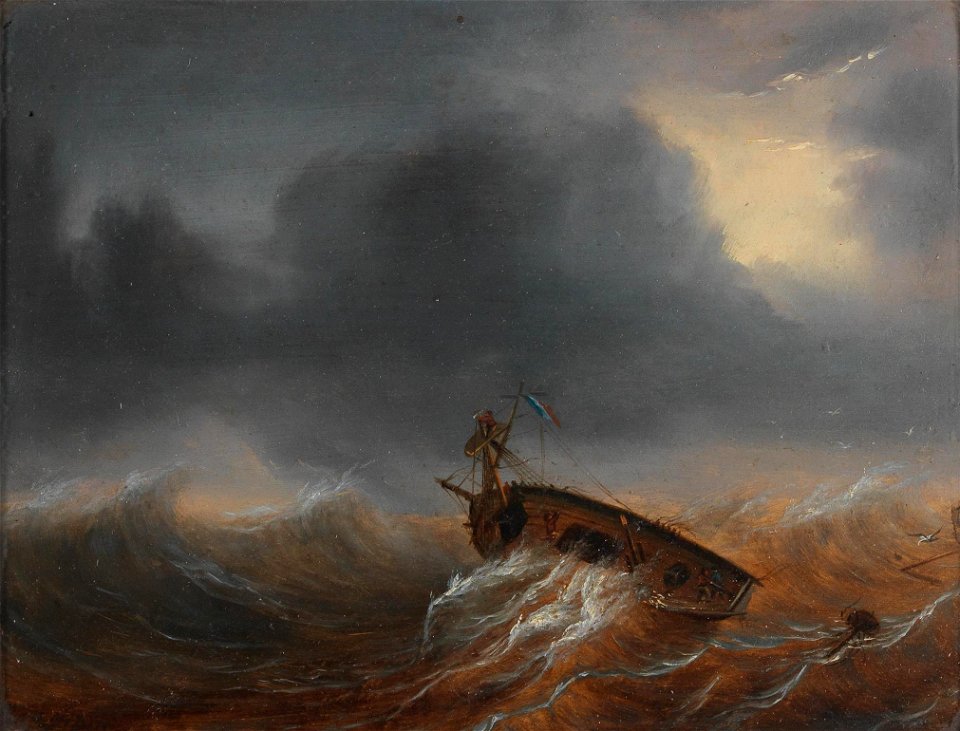 Théodore Gudin Schiffbrüchige auf hoher See