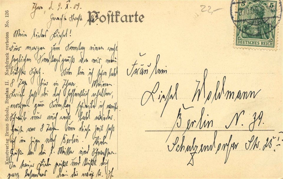Thorn, Westpreußen - Rathaus (back) (Zeno Ansichtskarten)
