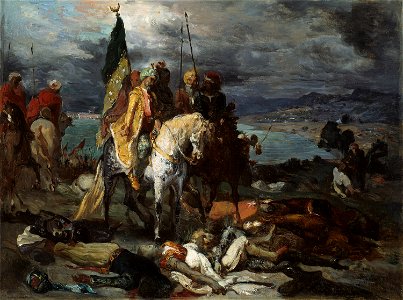 Théodore Chassériau - Saracens and Crusaders - 1932.1180 - Art Institute of Chicago
