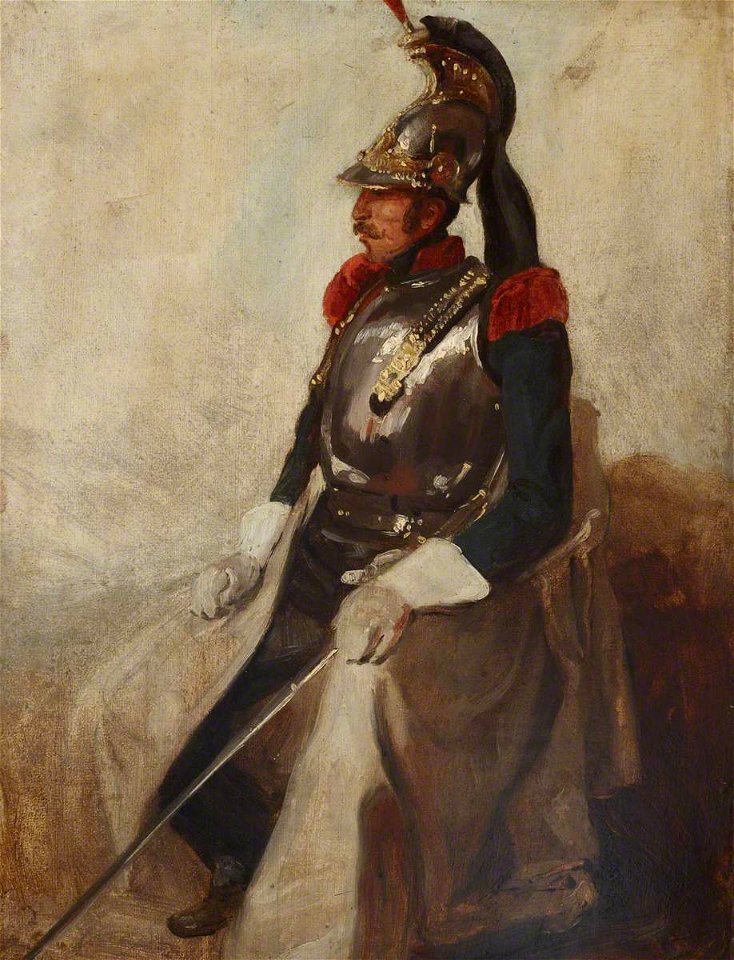 Théodore Géricault (1791-1824) (style of) - French Cuirassier - 515533 - National Trust