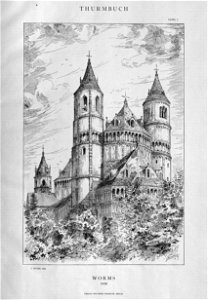 Thurmbuch Tafel 001 Worms Dom