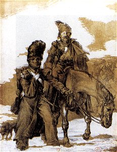 Théodore Géricault - The Retreat from Russia - WGA08643