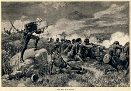 Thure de Thulstrup - H. Rider Haggard - Maiwa's Revenge - Fire, you scoundrels