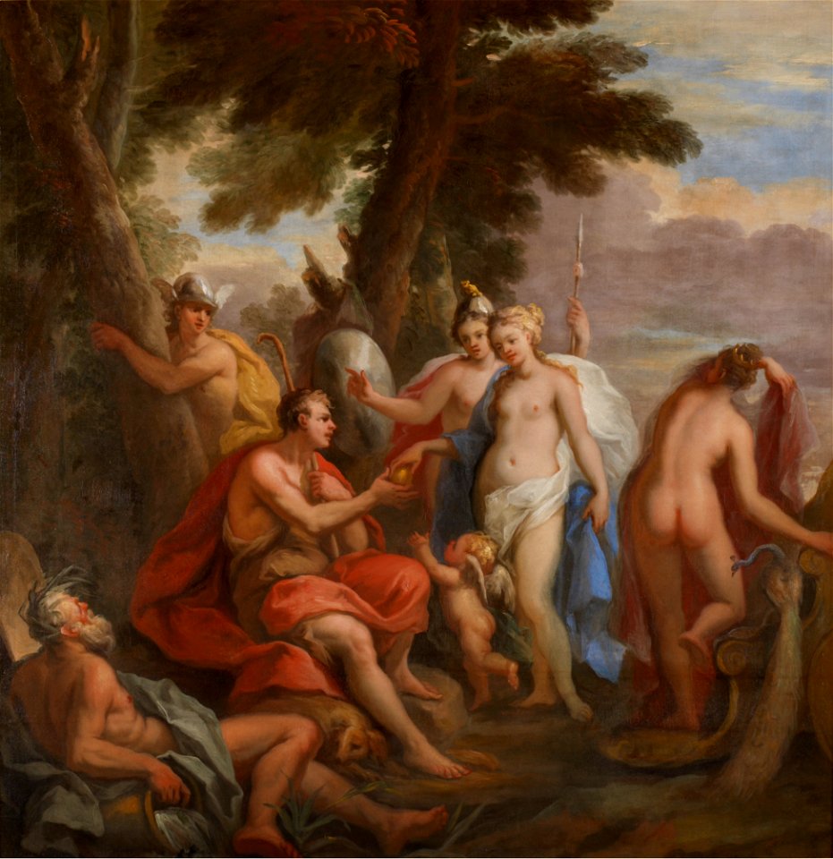 James Thornhill - Judgement of Paris