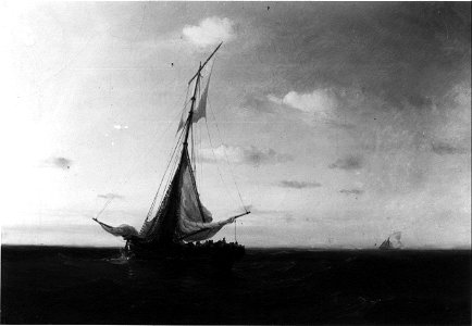 Théodore Gudin - Morgenstond op zee - SA 1144 - Amsterdam Museum