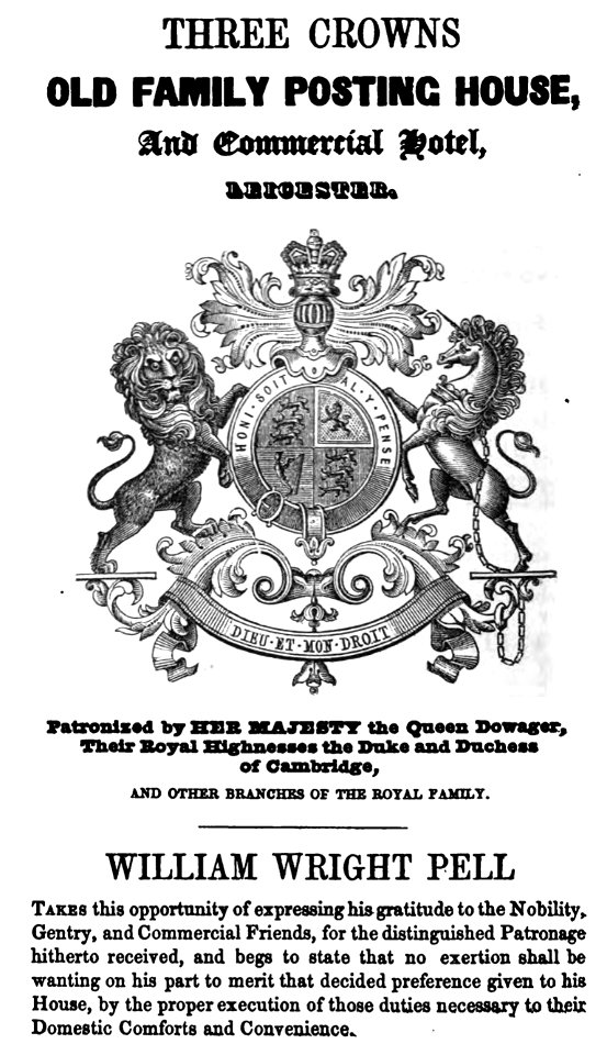 Three Crowns, Leicester
