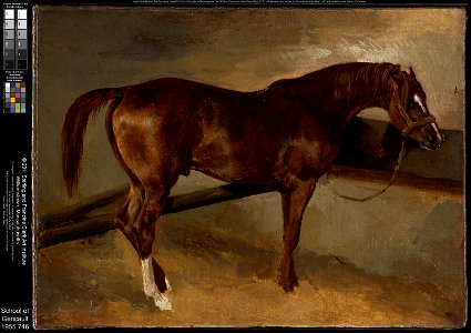 Théodore Géricault - Dervish in His Stall - 1955.746 - Clark Art Institute