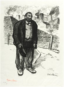 Théophile Alexandre Steinlen (Swiss, 1859-1923) - L'Honnête ouvrier - 1956.300 - Cleveland Museum of Art