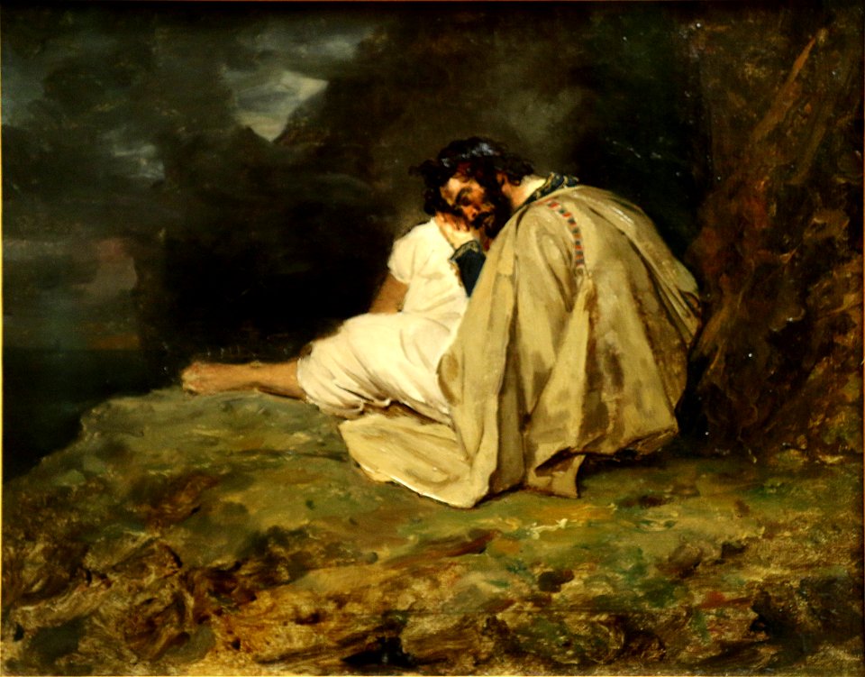 Théodore Géricault -Jeune grec endormi