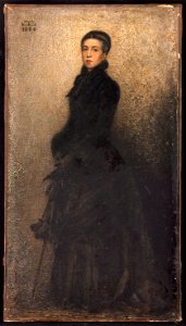 Théobald Chartran - Portrait de la mère de l'artiste (Mme Dillon) - PPP486 - Musée des Beaux-Arts de la ville de Paris