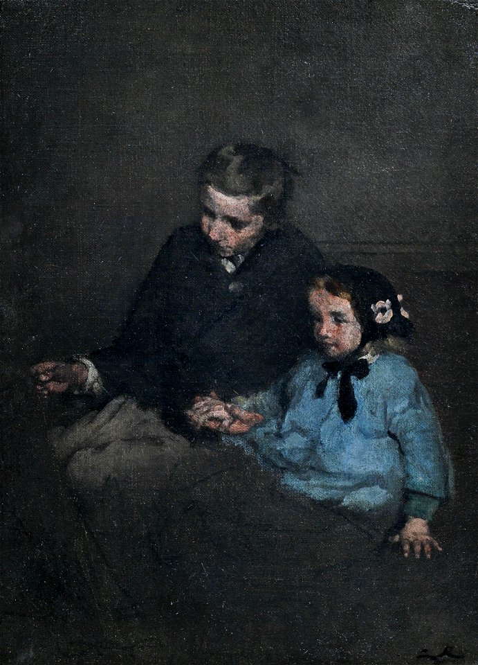Théodhule-Augustin Ribot Geschwisterpaar