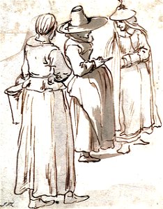 Three women conversing RMG PV5207