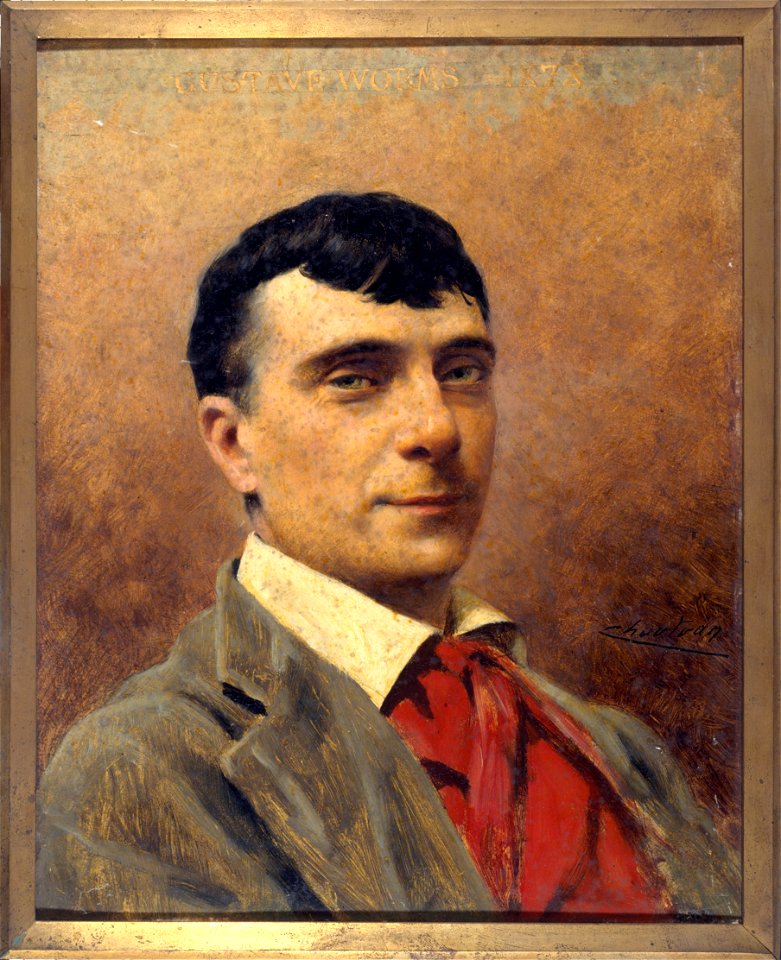 Théobald Chartran - Portrait de Gustave Worms (1836-1910), sociétaire de la Comédie-Française - P1092 - Musée Carnavalet