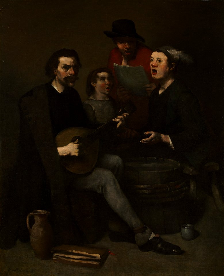 Théodule Ribot - Singers - 1977.127 - Cleveland Museum of Art