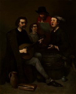 Théodule Ribot - Singers - 1977.127 - Cleveland Museum of Art