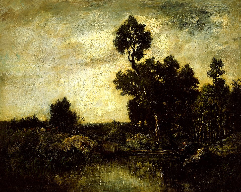 Théodore Rousseau - Landscape - 1894.1065 - Art Institute of Chicago