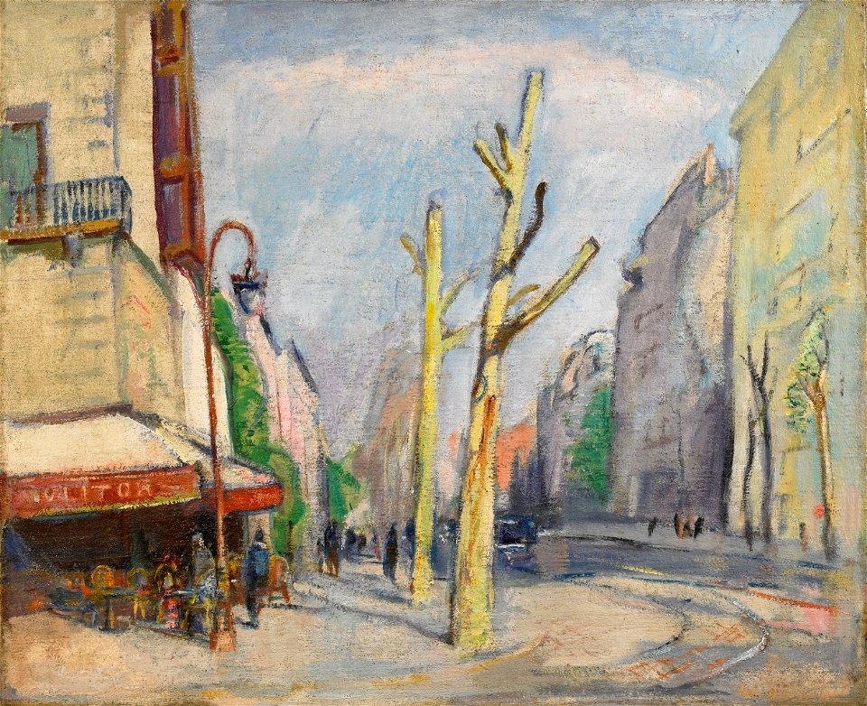 Théophile Alexandre Steinlen Café à Léon 1921