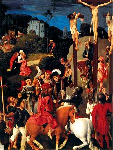Thyssen-Bornemisza Crucifixion - Master of the Virgo inter Virgines
