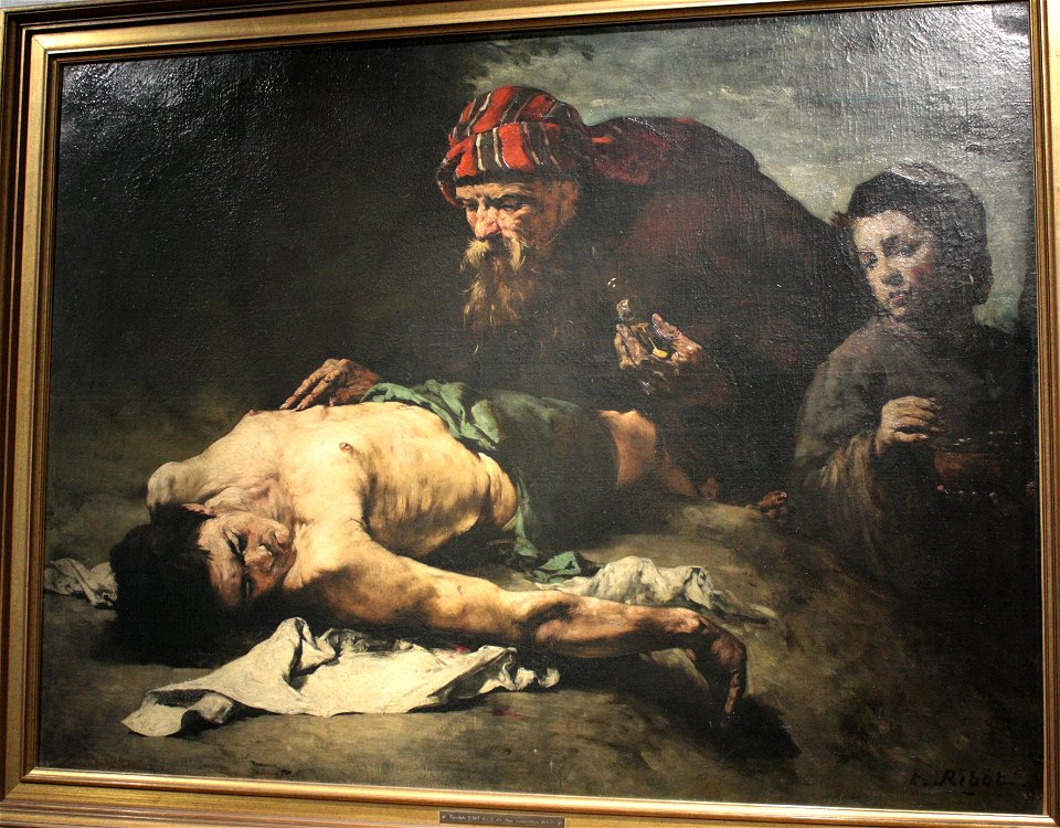 Théodule-Augustin Ribot - Le Bon Samaritain 01